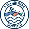 3 Harbours Rowing Logo